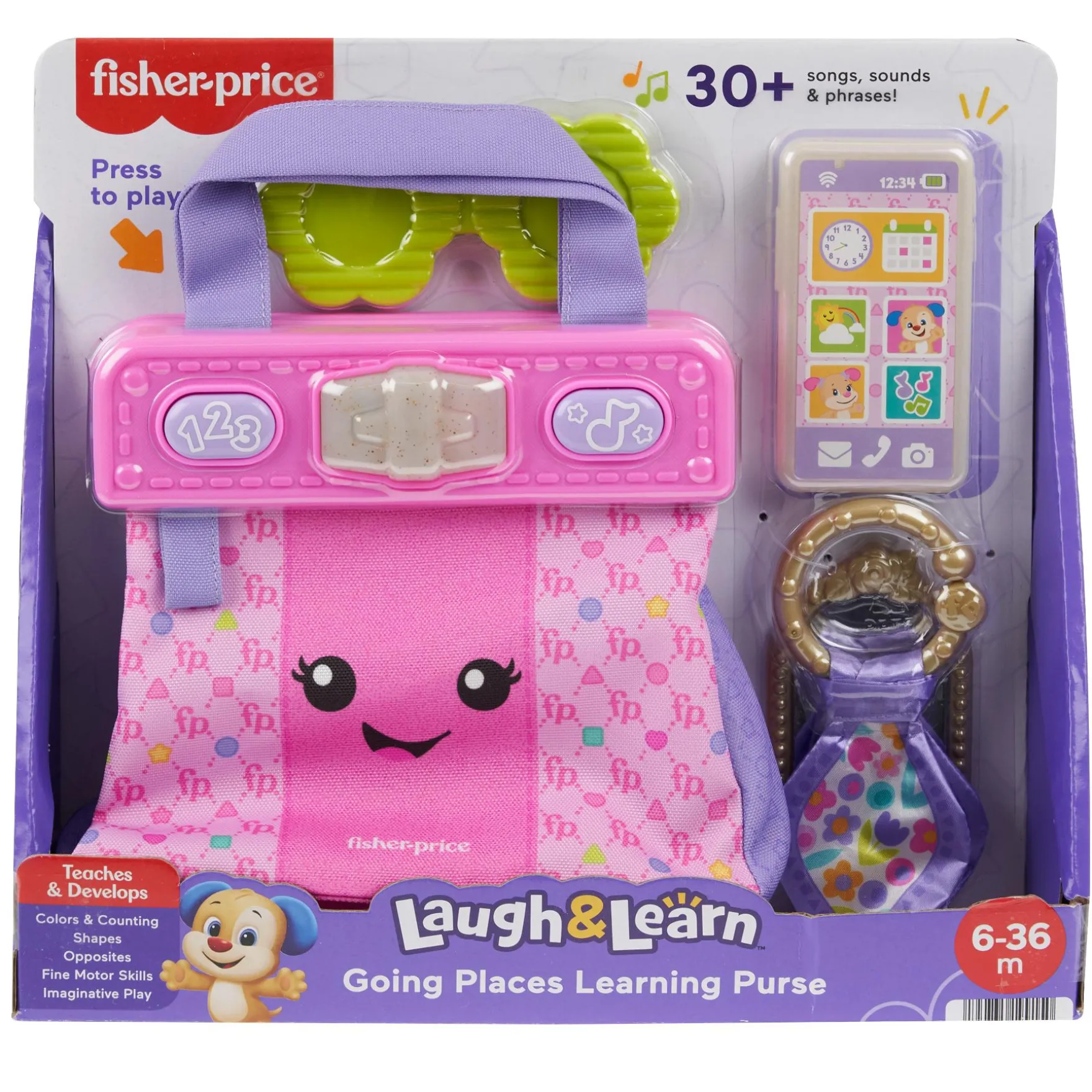 Fisher Price Lach & Leer Handtas
