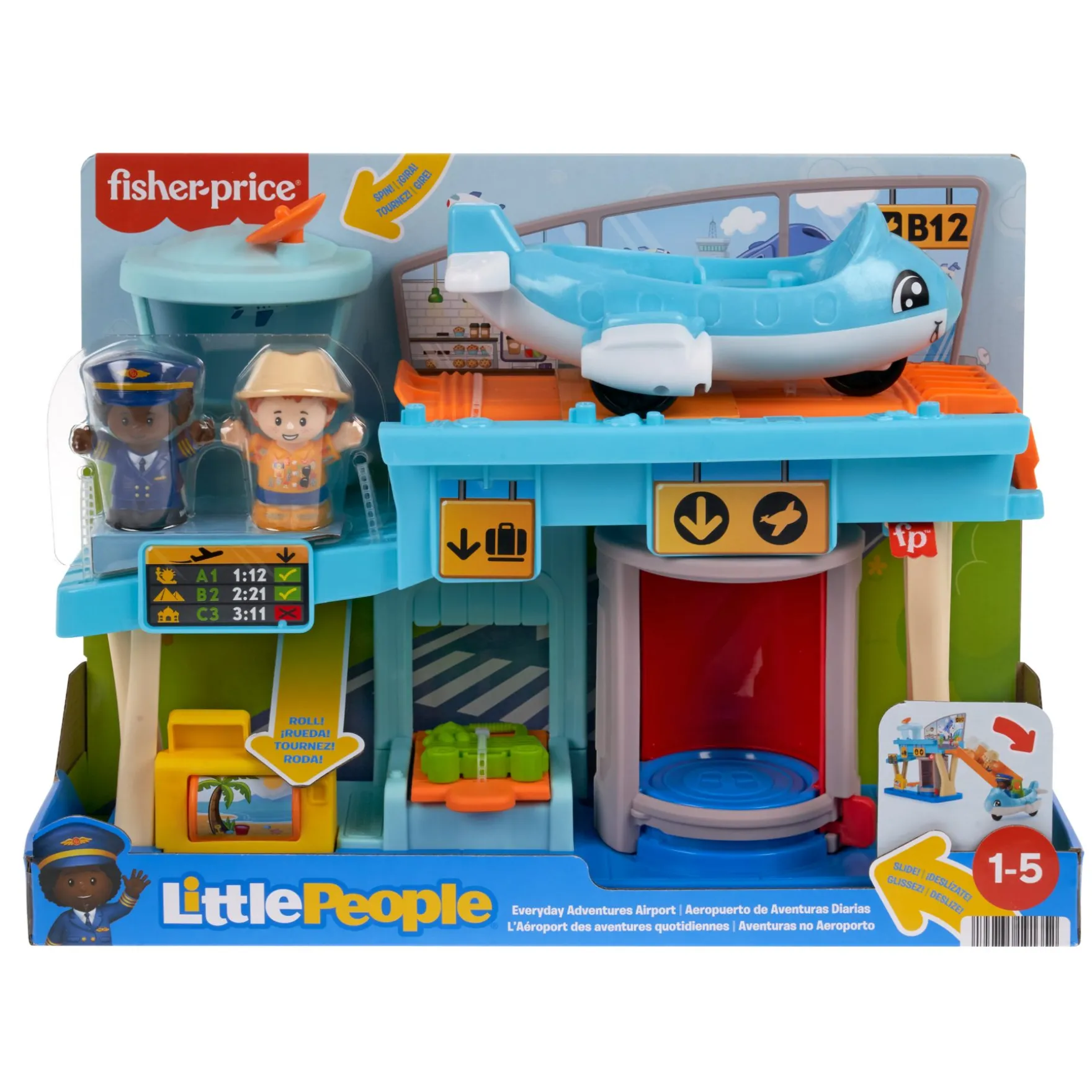 Fisher Price Little People elke dag avonturen vliegveld