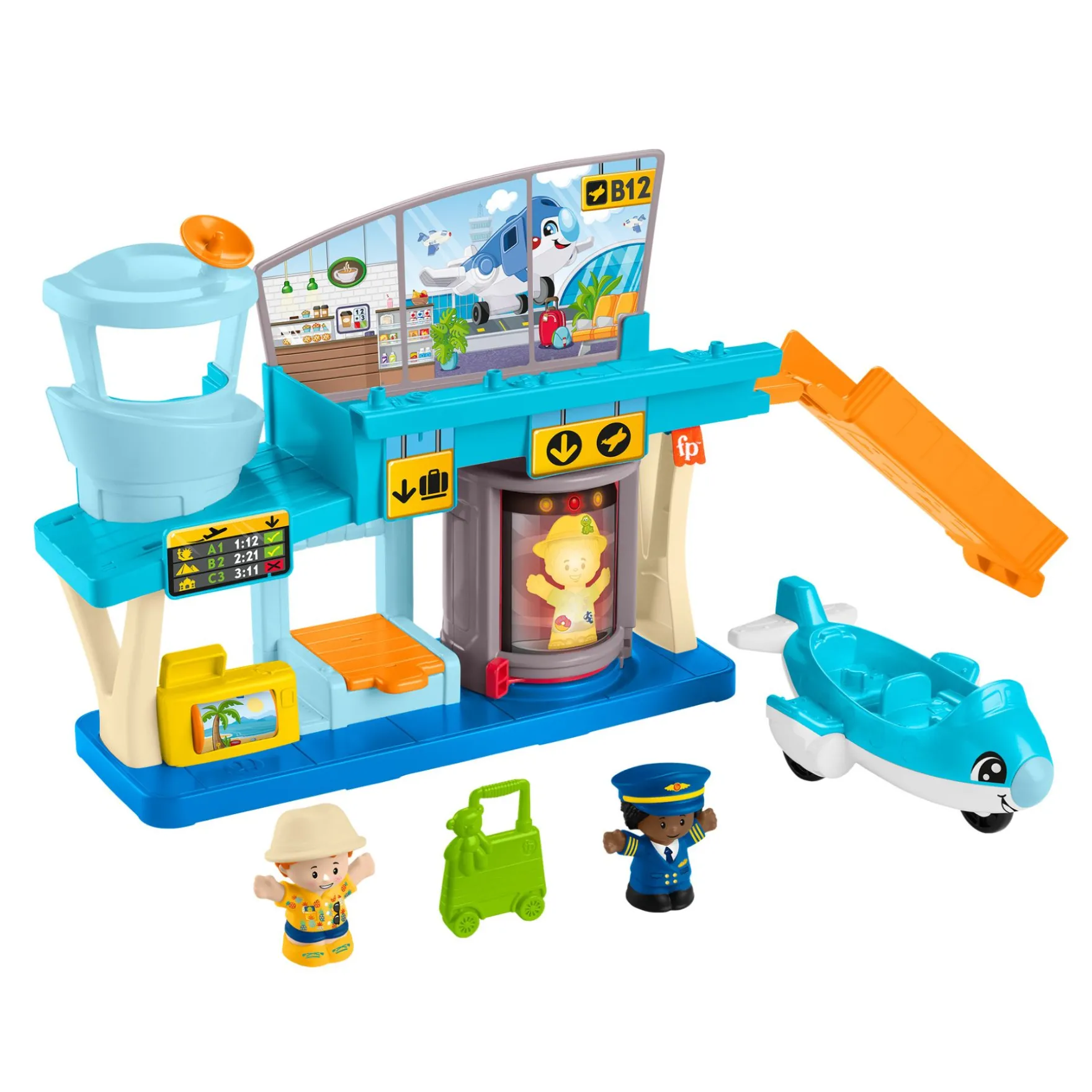 Fisher Price Little People elke dag avonturen vliegveld