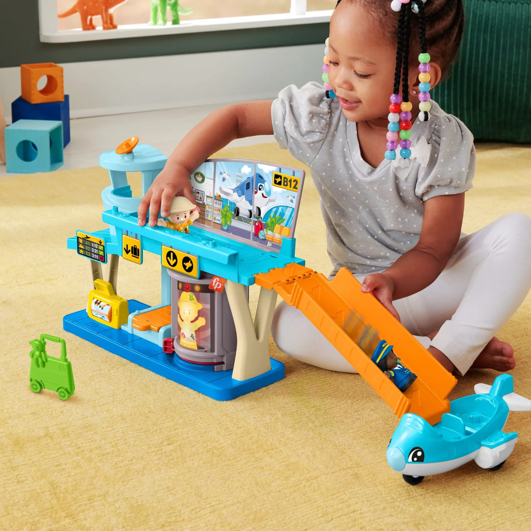 Fisher Price Little People elke dag avonturen vliegveld