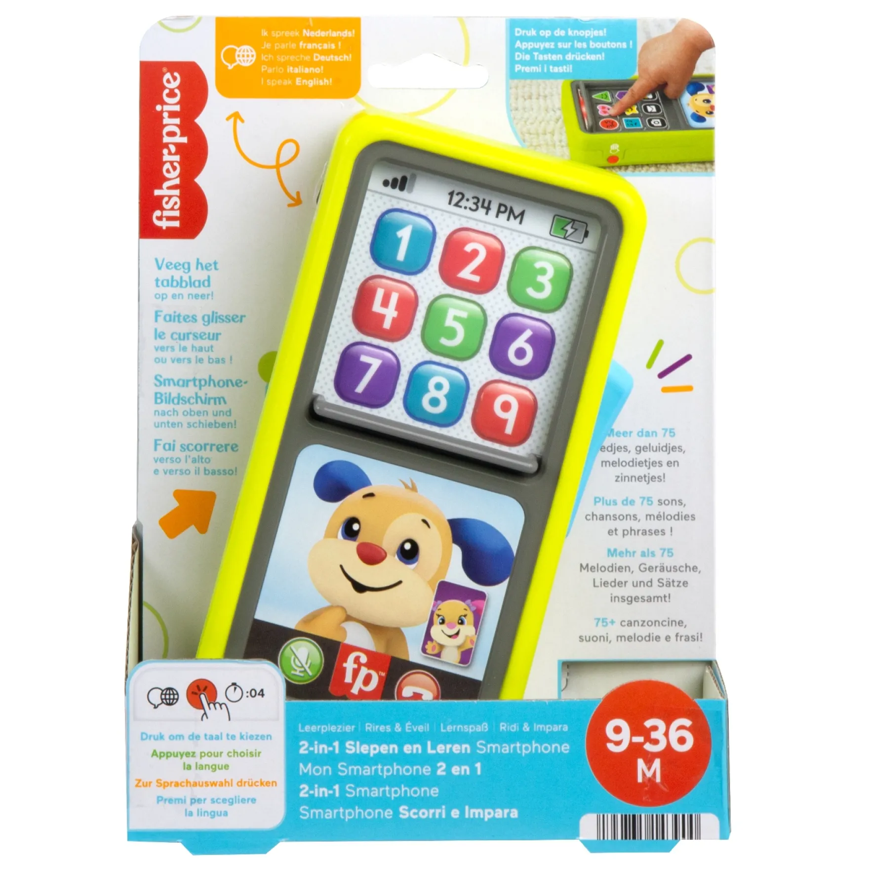 Fisher-Price Luisteren En Leren 2 In 1 Slide To Learn Smart