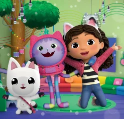 Gabby's Dollhouse puzzel 3 x 48 stukjes