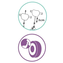 Gabby's Dollhouse step met 3 wielen