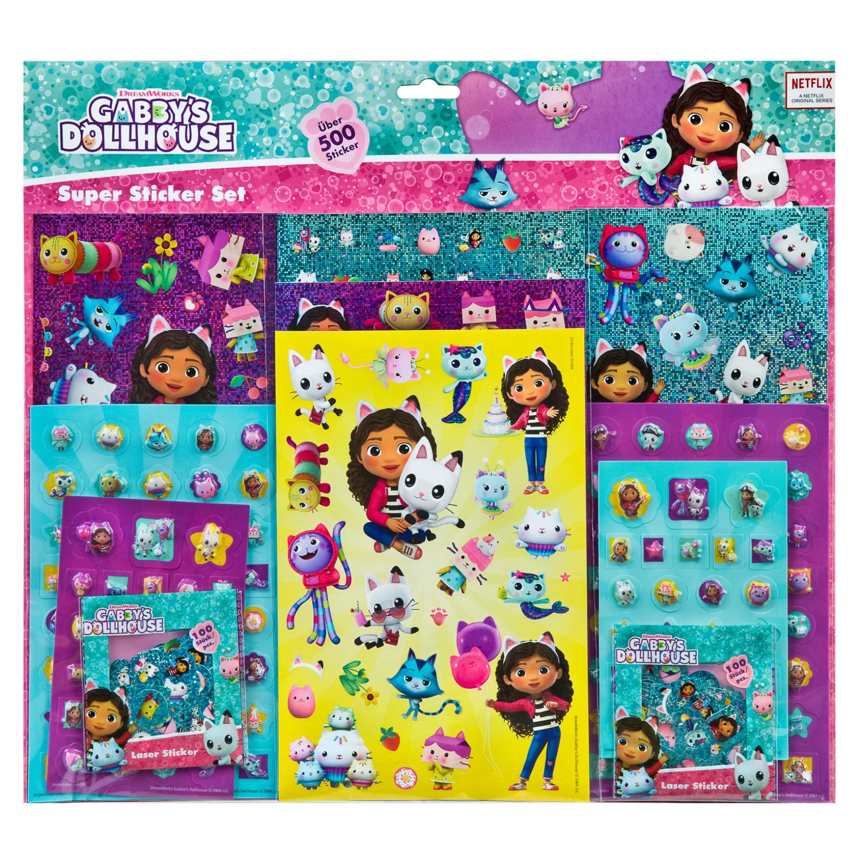 Gabby's Dollhouse Super Stickerset