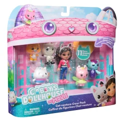 Gabby's Poppenhuis The Movie Speelfigurenset  Gabby en 5 katjes