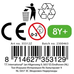 Geduldspel puzzel metaal assorti