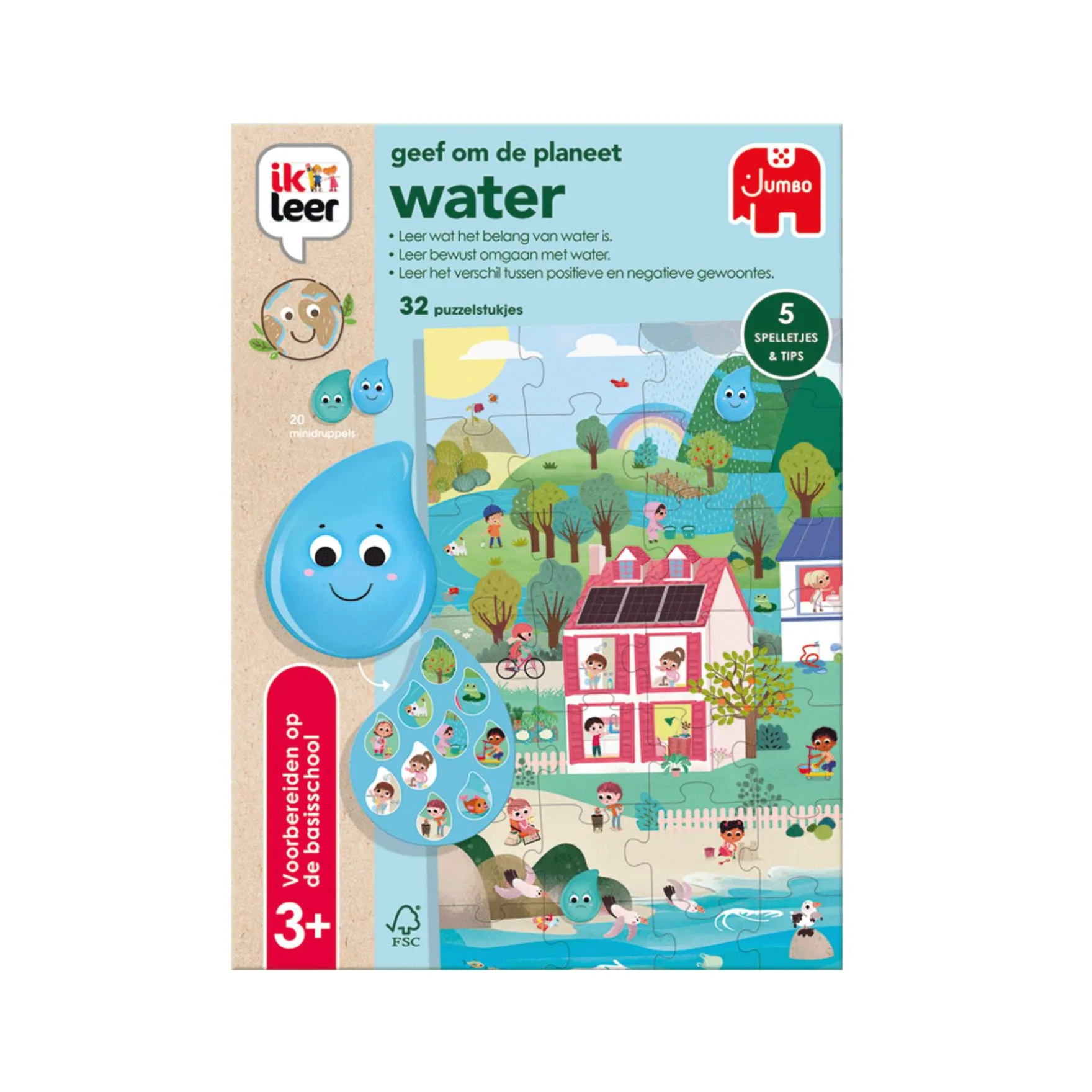 Geef om de planeet water