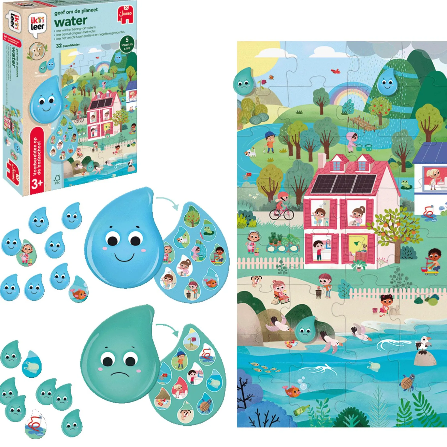 Geef om de planeet water