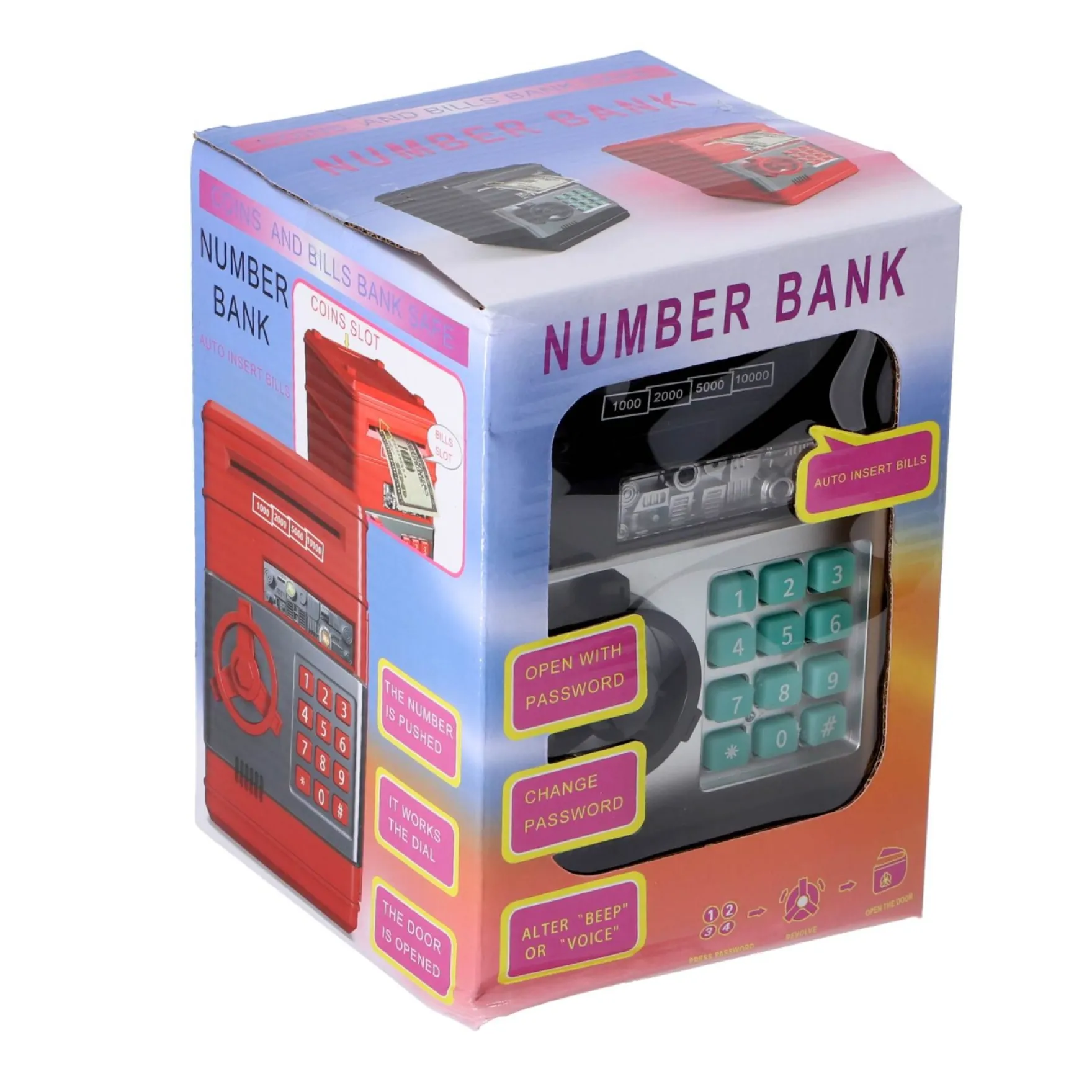 Geldkluis b/o assorti