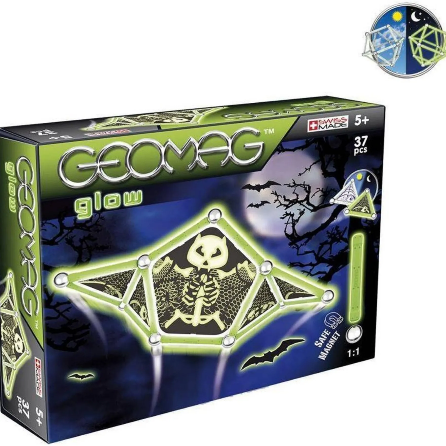 Geomag Glow Bouwset 37 Stuks