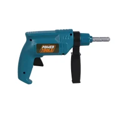 Gereedschap boor en veiligheidsbril