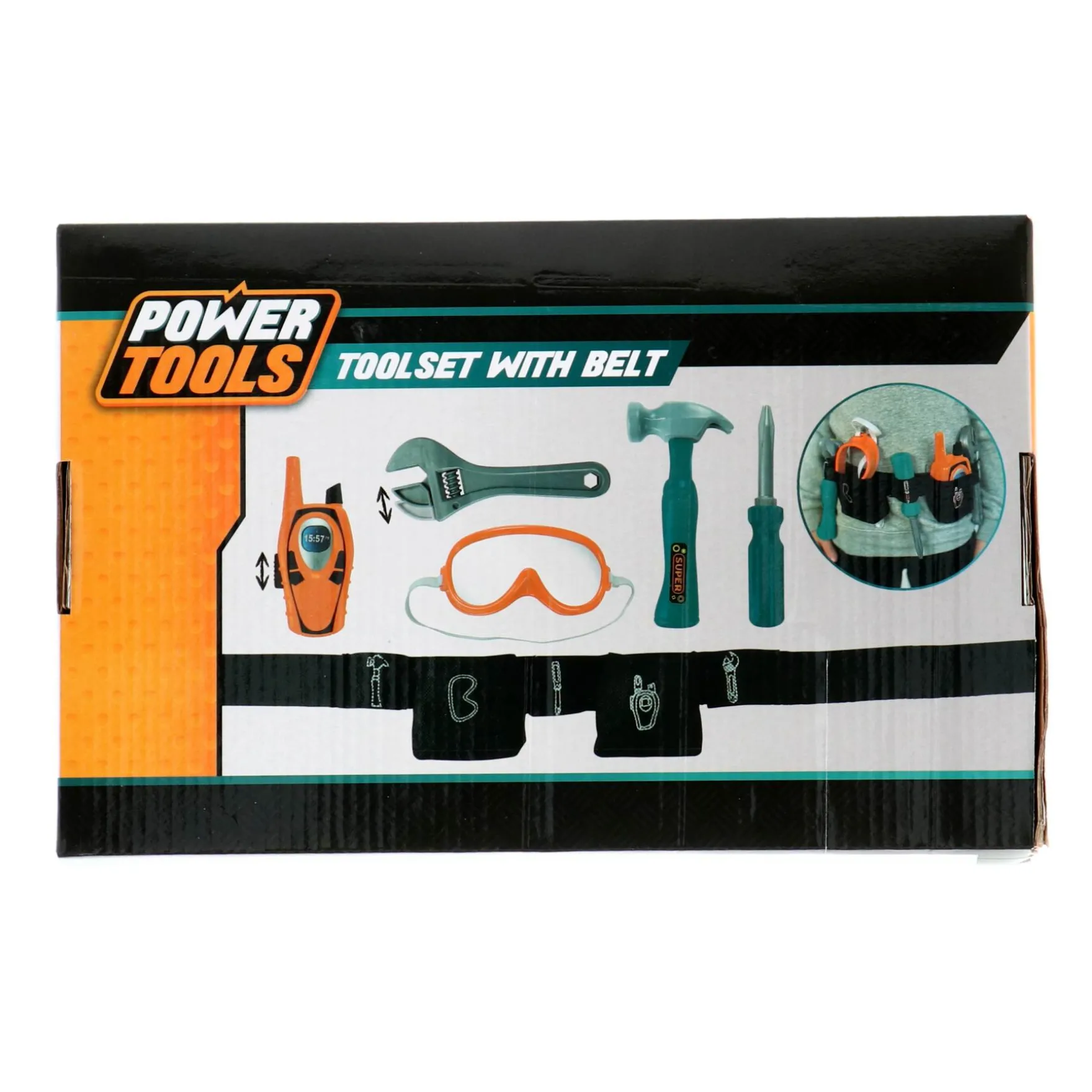 Gereedschapset in riem 6-delig