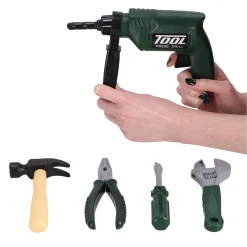 Gereedschapset met boormachine