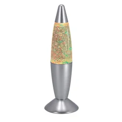 Glitterlamp kleur veranderend 19 cm