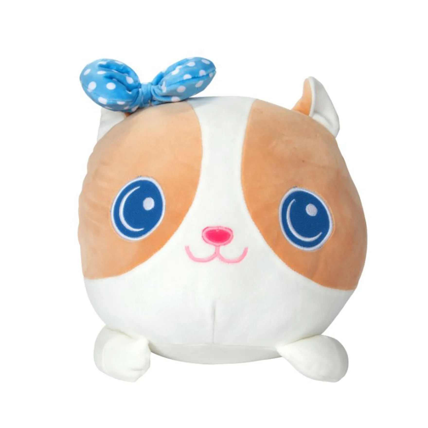 Glow in the dark pluche dier XL 23 cm 6 assorti