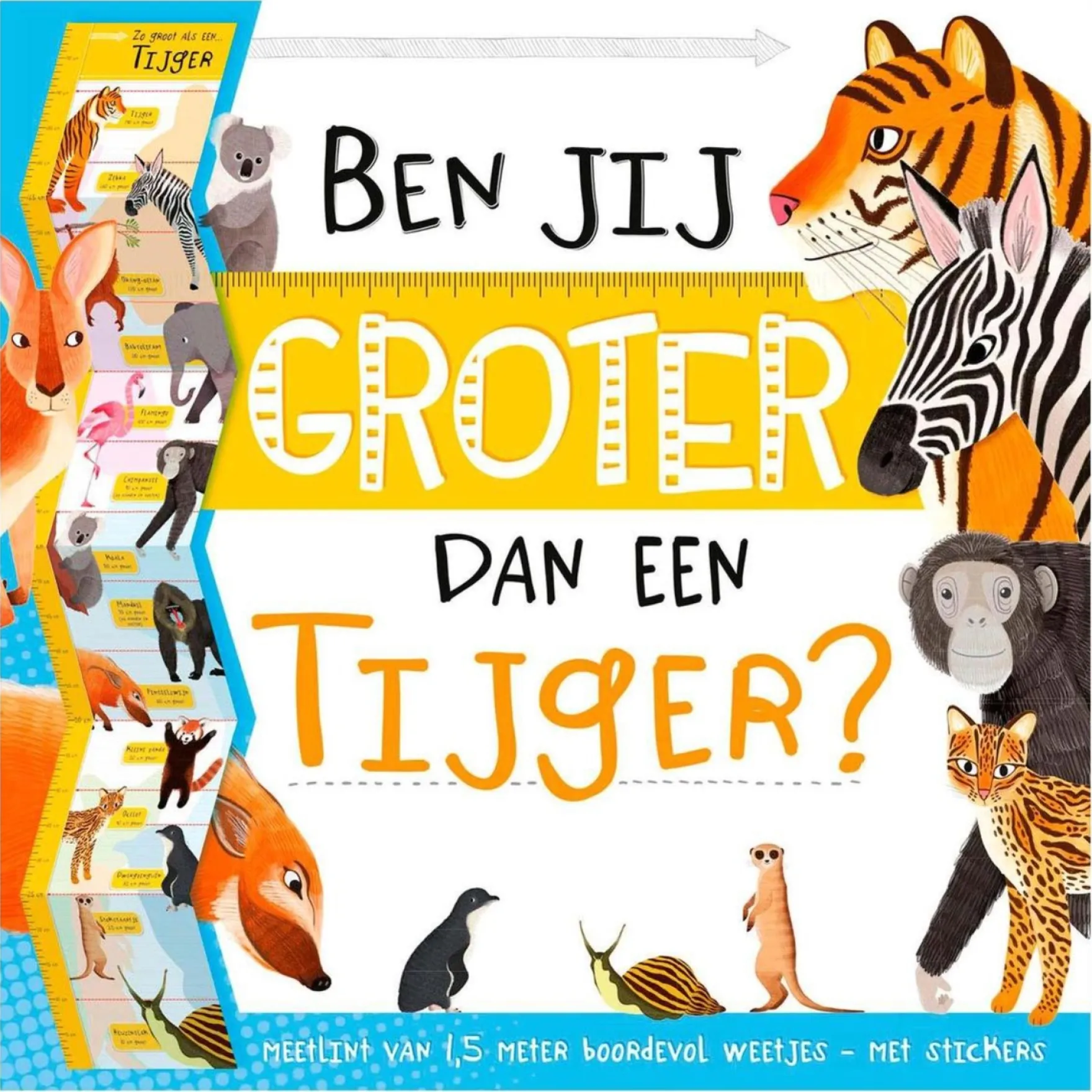 Groeimeter Ben Jij Groter Dan Een Tijger?