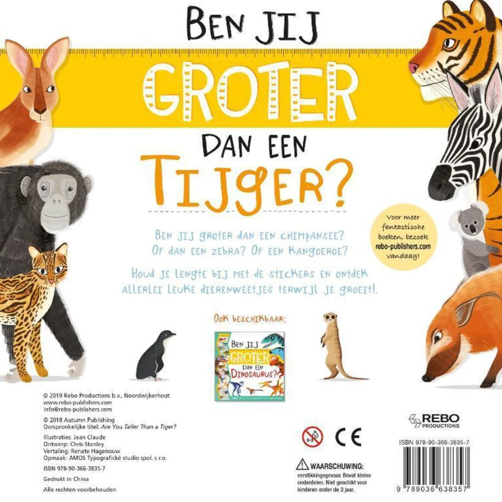 Groeimeter Ben Jij Groter Dan Een Tijger?