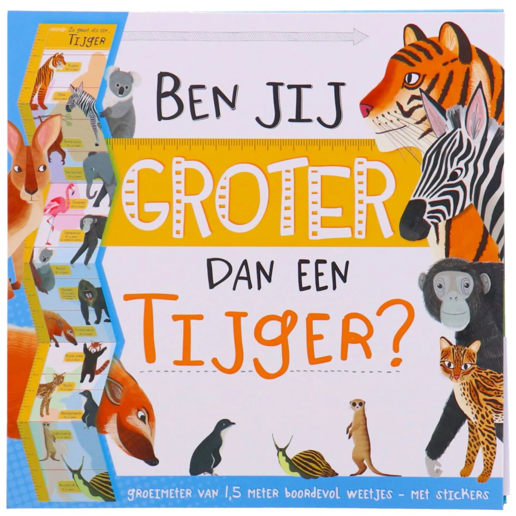 Groeimeter Ben Jij Groter Dan Een Tijger?