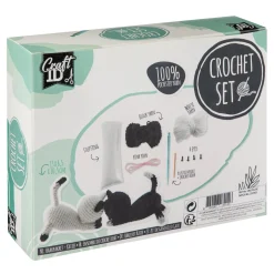 Haakset poes 2 stuks 13x6,5x10,5 cm