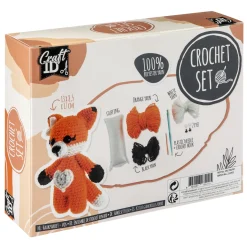 Haakset vos 13x8,5x17 cm