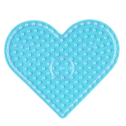 Hama Maxi Strijkkralen Grondplaat Hart Transparant