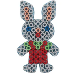 Hama Maxi Strijkkralen Grondplaat Konijn Tranparant