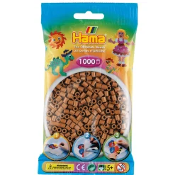 Hama Strijkkralen 1000 Stuks Nougat Bruin