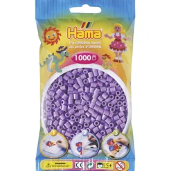Hama Strijkkralen 1000 Stuks Paars Pastel
