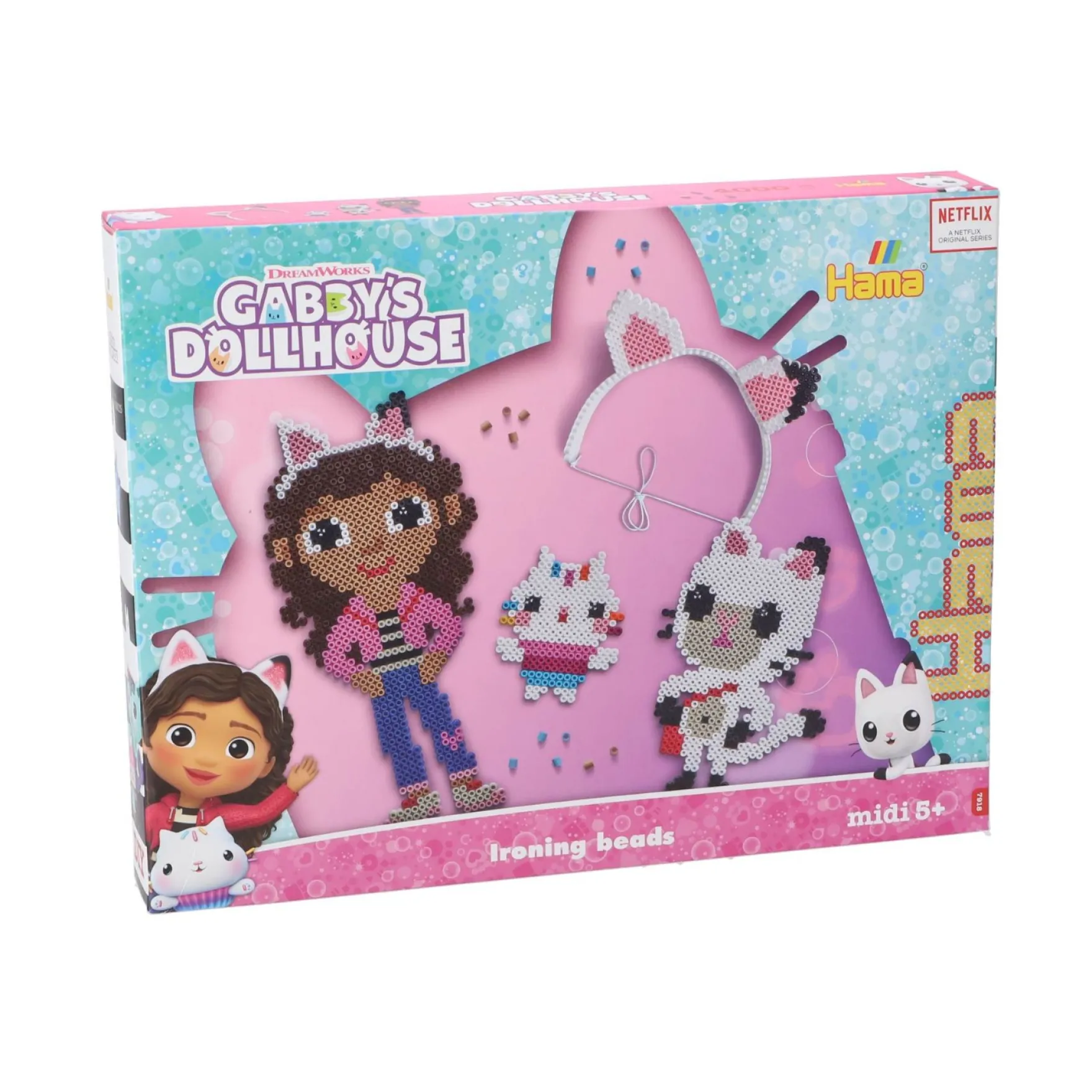 Hama strijkkralen 4000 stuks Gabby's Dollhouse