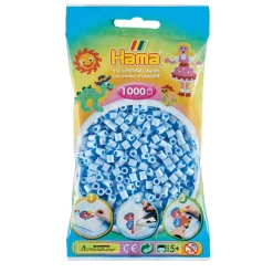 Hama Strijkkralen 1000 Stuks IJsblauw Pastel