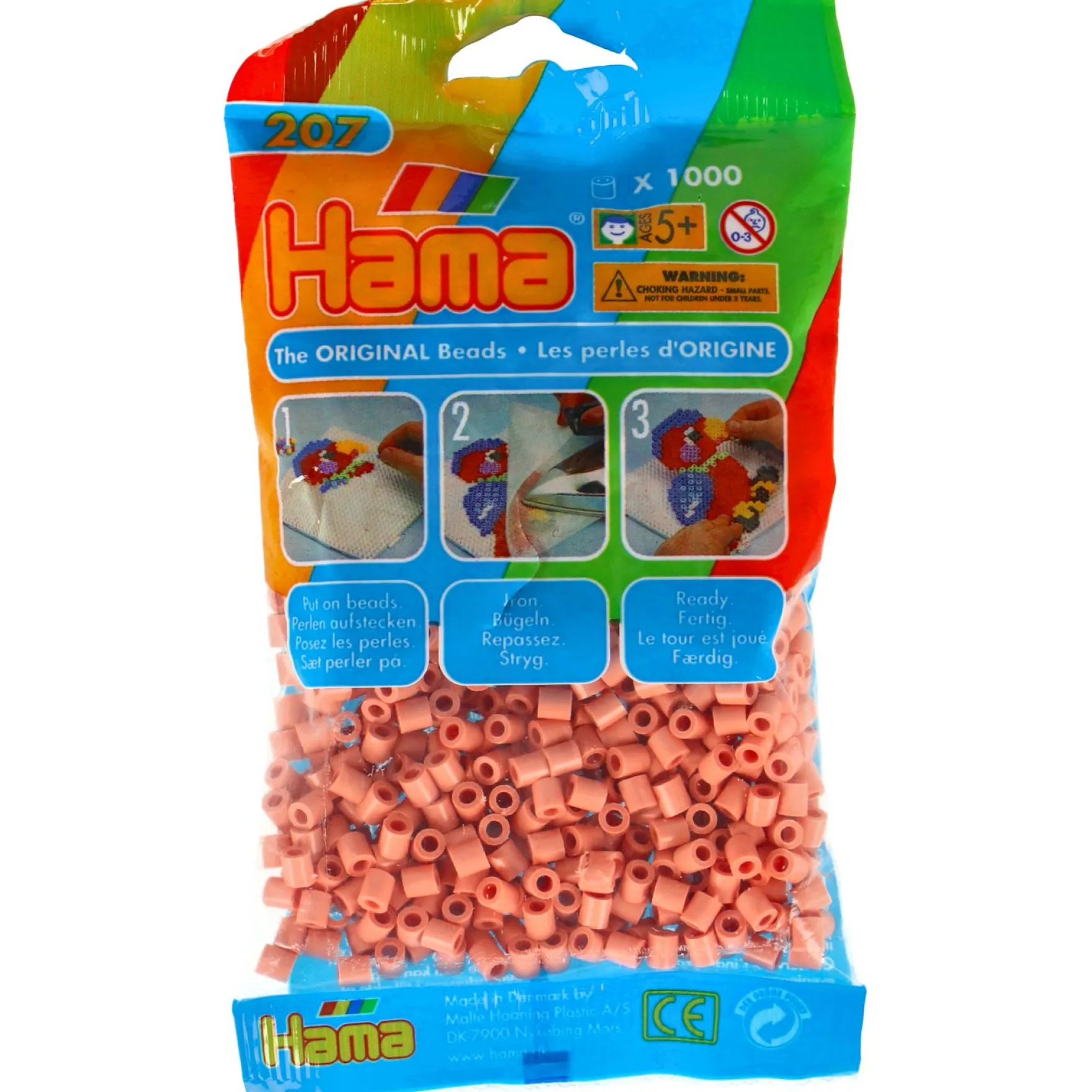 Hama Strijkkralen 1000 Stuks Zalm