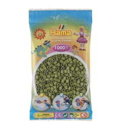 Hama Strijkkralen 1000 Stuks Olijfgroen