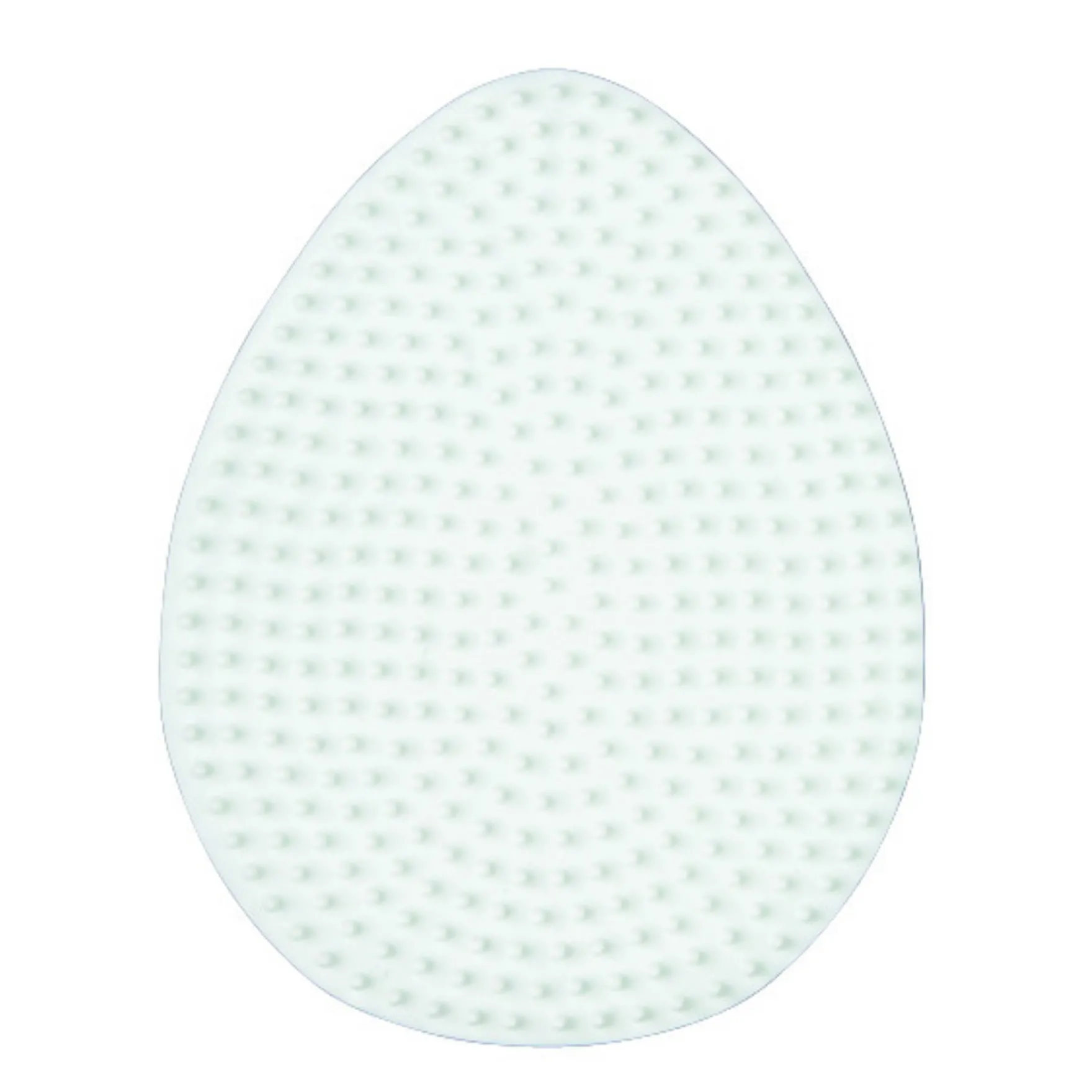 Hama Strijkkralen Grondplaat Ei Wit