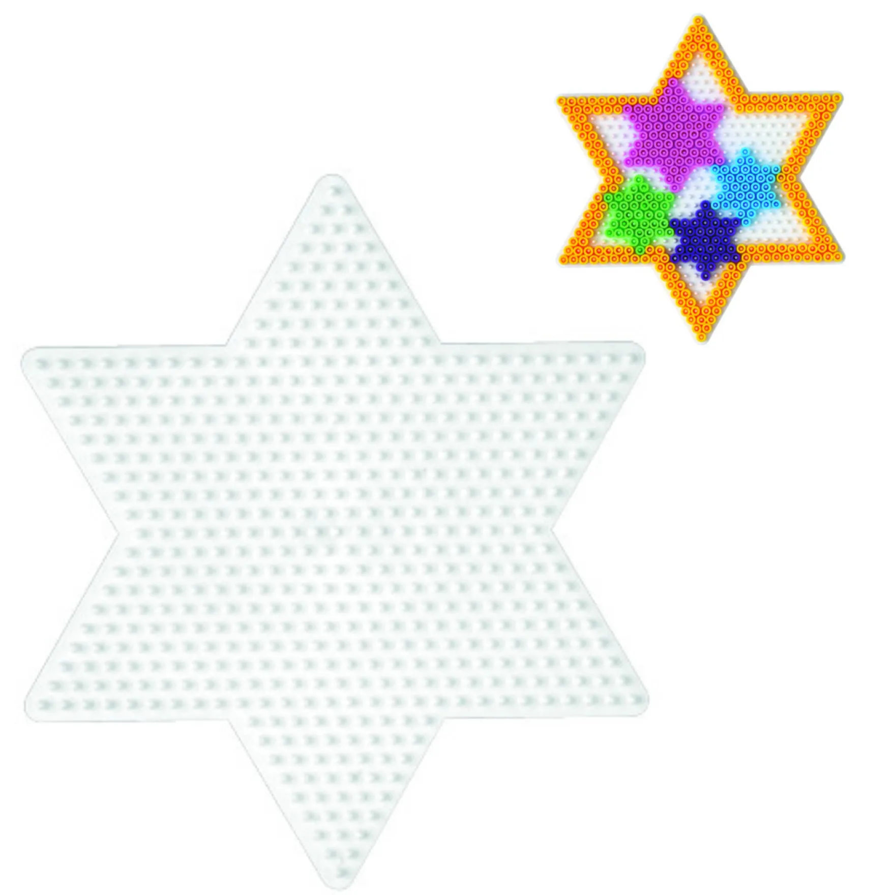 Hama Strijkkralen Grondplaat Ster Groot