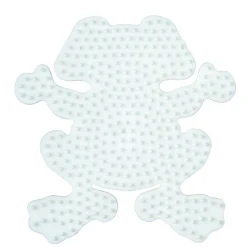 Hama Strijkkralen Grondplaat Kikker Wit