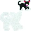 Hama Strijkkralen Grondplaat Kat Wit
