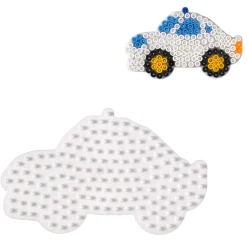 Hama Strijkkralen Grondplaat Auto Wit