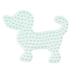 Hama Strijkkralen Grondplaat Hond 2 Wit