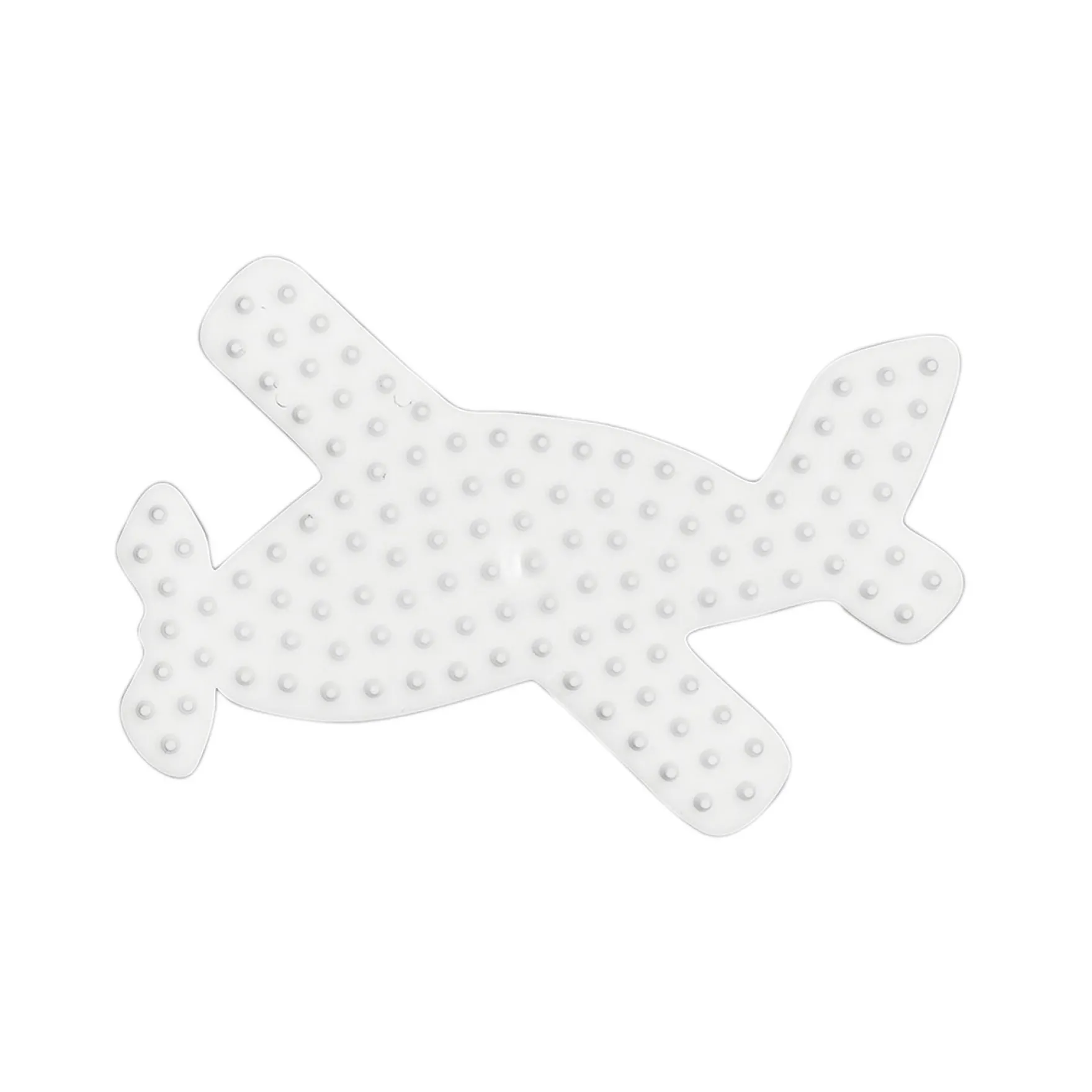 Hama Strijkkralen Grondplaat Vliegtuig Wit