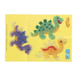 Hama strijkkralen maxi 600 stuks dino's in box