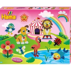 Hama strijkkralen set vrolijke dieren 4000 delig