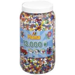 Hama Strijkkralen Ton Met 13000 Stuks Primair