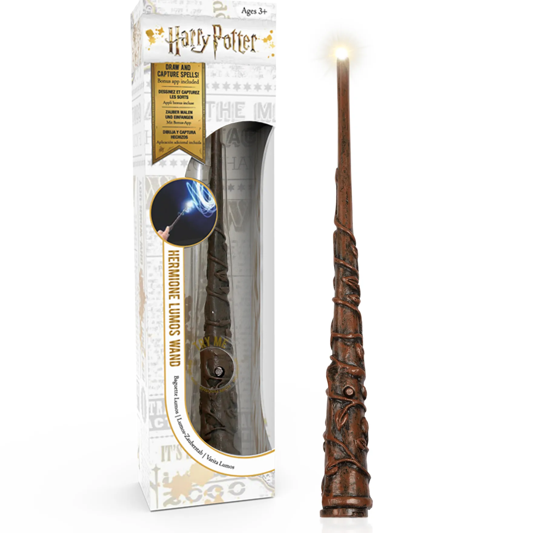Harry Potter 17Cm Lumos Wand Assorti
