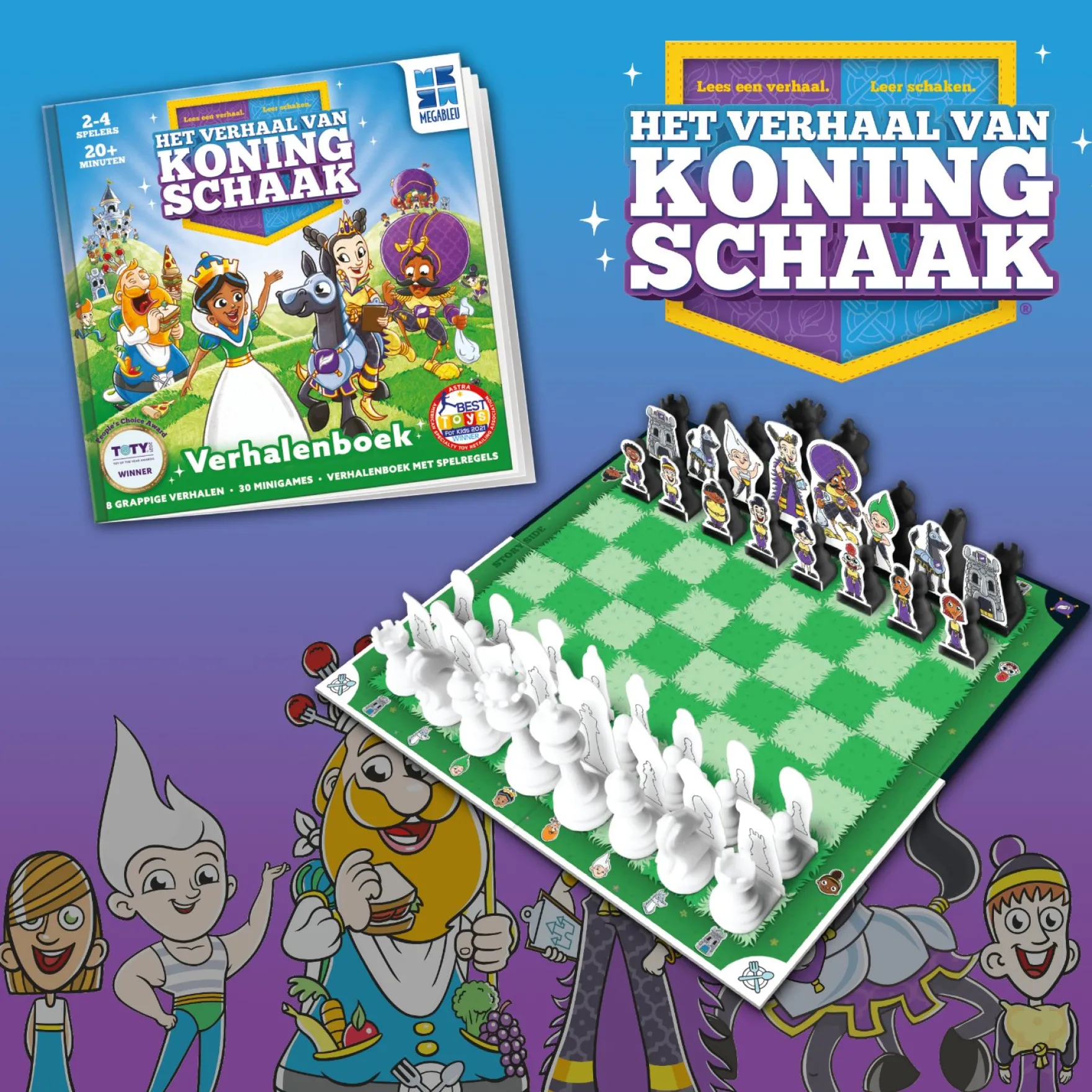 Het Verhaal Van Koning Schaak - Kinderspel