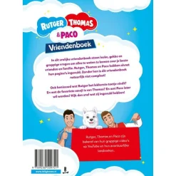 Het Vriendenboek Rutger, Thomas & Paco
