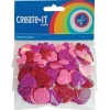 Hobbyset Create-it Foam Hartjes Glitter