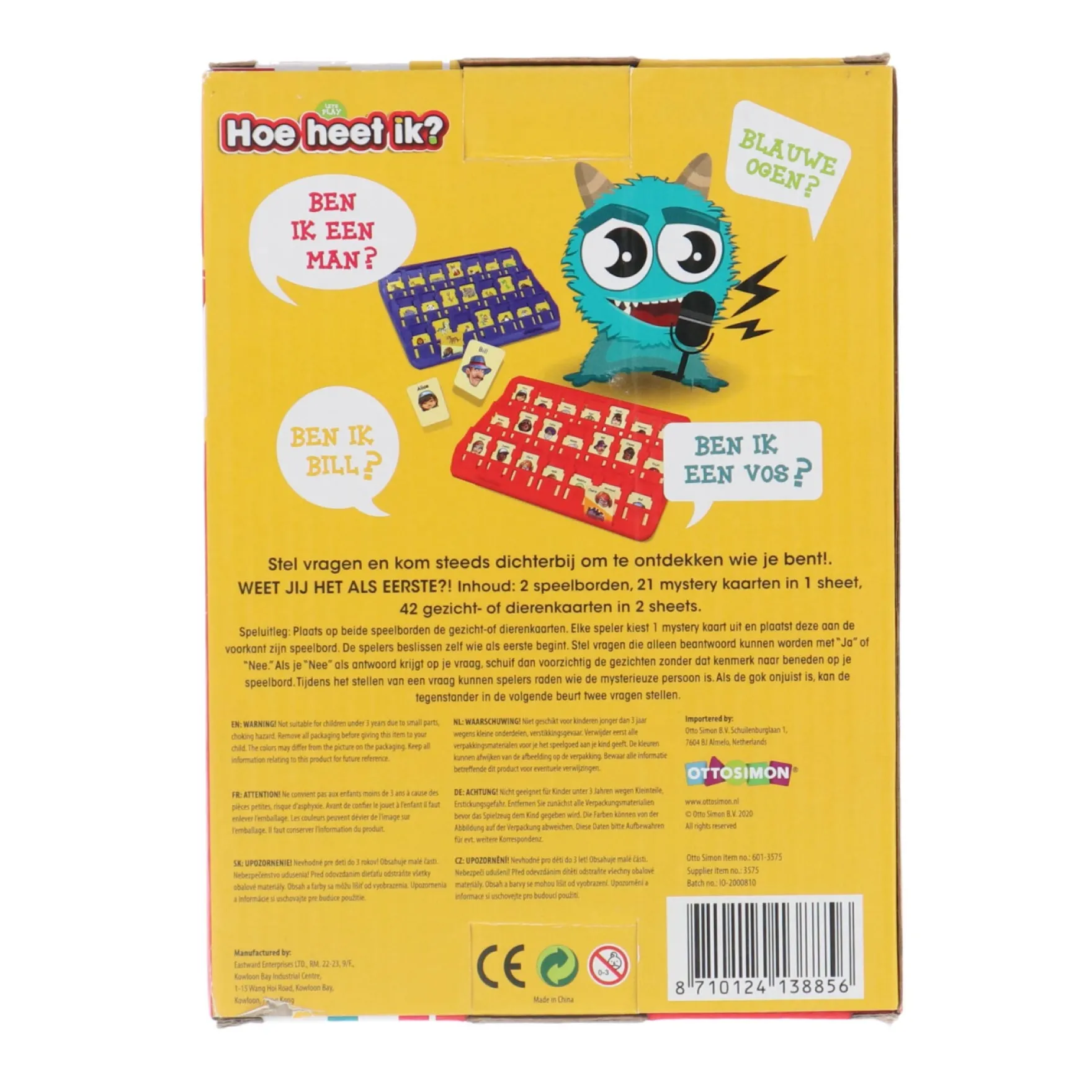 Hoe Heet Ik? - Reisspel