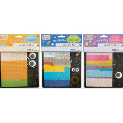 Holographic Dot Stickerset, 3 ass.  22 x 18 cm