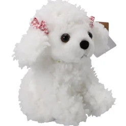 Hond pluche 19 cm 4 asst