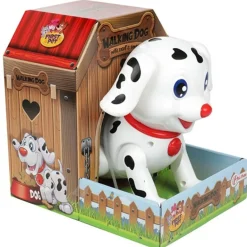 Hondje loop en blaf met licht en geluid